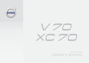 2016 Volvo V70 Owners Manual